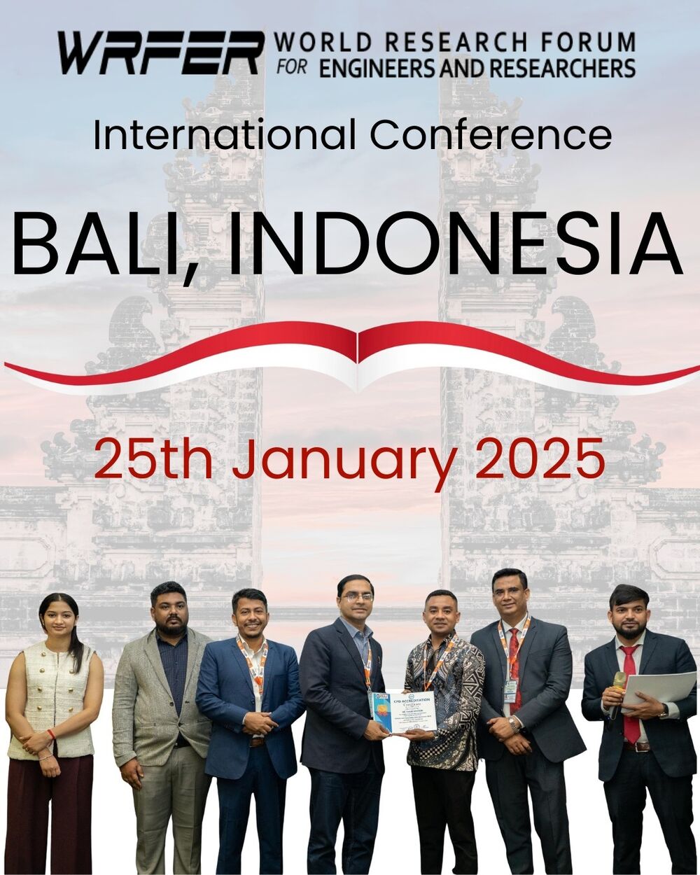 WRFER International Conference - Bali, Indonesia - 25th November 2025